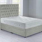 Shenice Sprung Edge Divan Set – 2 Drawer Grace Sky