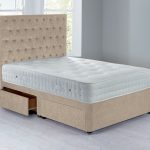Shenice Platform Top Divan Set – 4 Drawer Chenille Shell