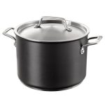 Anolon Authority Hard Anodised 24cm Stockpot Grey