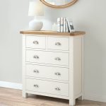 Wilby Cream 5 Drawer Chest Cream