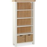 Wilby Cream Large Bookcase Cream (Natural)