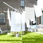 Brabantia 60 Metre 4 Arm Rotary Top Spinner Washing Line Grey
