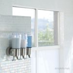 simplehuman Triple Shower Soap Pump Steel