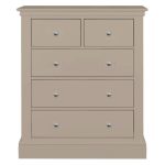 Blakely Taupe 5 Drawer Chest Taupe (Brown)