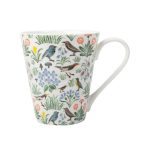 V&A Voysey My Garden Mug in a Box Blue / White