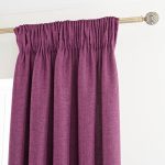 Vermont Berry Pencil Pleat Curtains Berry Red