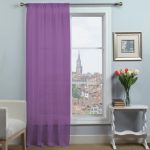 Dynamic Amethyst Single Slot Top Voile Panel Amethyst Purple