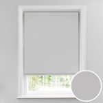Diamante Stripe Silver Blackout Roller Blind Silver