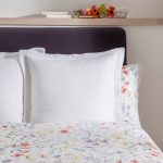 Dorma Wildflower Matalasse Continental Square Pillowcase White