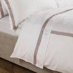 Dorma 100% Cotton 300 Thread Count Maddison Natural Flat Sheet Natural