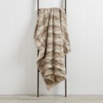 Plush Fur 130cm x 180cm Throw Mink