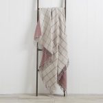Harrison 130cm x 180cm Throw Mauve