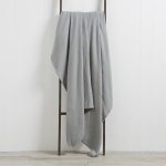 Hampton 200cm x 200cm Throw Grey