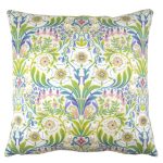 Talia Green Cushion Cover Cream / Pale Green