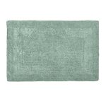 Super Soft Reversible Seafoam Bath Mat Seafoam (Blue)
