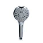 3 Function Button Shower Head Chrome