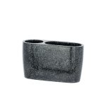Sparkle Black Electric Toothbrush Holder Black