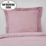 Non Iron Plain Dye Heather Continental Square Pillowcase Heather (Purple)