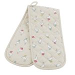 Ducks Double Oven Glove Cream (Natural)