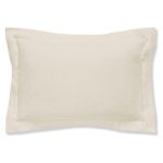 Brushed Cotton Cream Oxford Pillowcase Cream