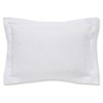 Luxury Brushed Cotton White Oxford Pillowcase White