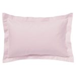 Luxury Brushed Cotton Pink Oxford Pillowcase Pink
