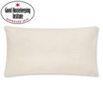 Non Iron Plain Dye Cream Bolster Pillowcase Cream