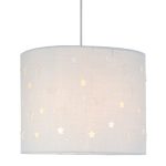 Cut Out Star Grey Pendant Shade Grey