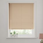 Natural Wooden Venetian Blind 27mm Slats Natural