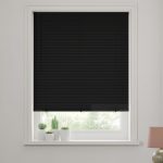 Black Wooden Venetian Blind 27mm Slats Black