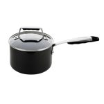 Infinity Hard Anodised 16cm Saucepan Black