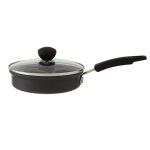 Dunelm Hard Anodised Egg Poacher Black