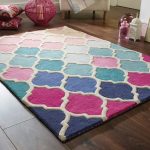 Illusion Rosella Rug Purple