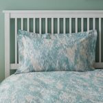 Waves Teal Oxford Pillowcase Teal (Blue)
