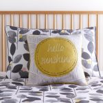 Hello Sunshine Square Cushion Yellow