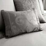 Lucia Silver Boudoir Cushion Silver