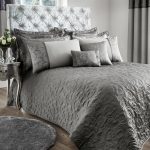 Lucia Silver Bedspread Silver