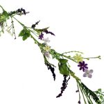 Secret Garden Flower Garland Purple
