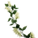 Artificial Lilac Garland Cream (Natural)