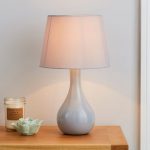 Ruby Grey Table Lamp Grey