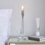 Caprice Crystal Table Lamp Base Clear