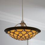 Tiffany Uplighter Easy Fit Pendant Amber