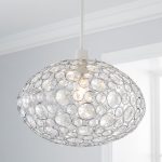 Tyler Squashed Sphere Easy Fit Pendant Chrome