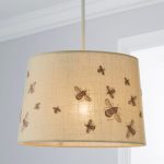 Bumble Embroidered Light Shade Natural