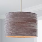 Lulu Grey Crushed Velvet Shade Grey