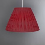 Valerie Pinch Pleat Light Shade Berry (Red)