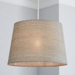 Sara Grey 30cm Tapered Shade Grey