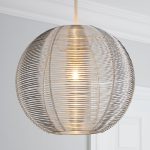 Silver Wire Round Pendant Silver