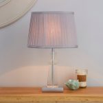 Pyramid Grey Table Lamp Grey