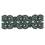 Brocade Antique Trim Black